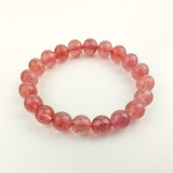 Rose Quartz Crystal Bracelet – Natural Pink Gemstone for Love, Self-Healing and Emotional Balance