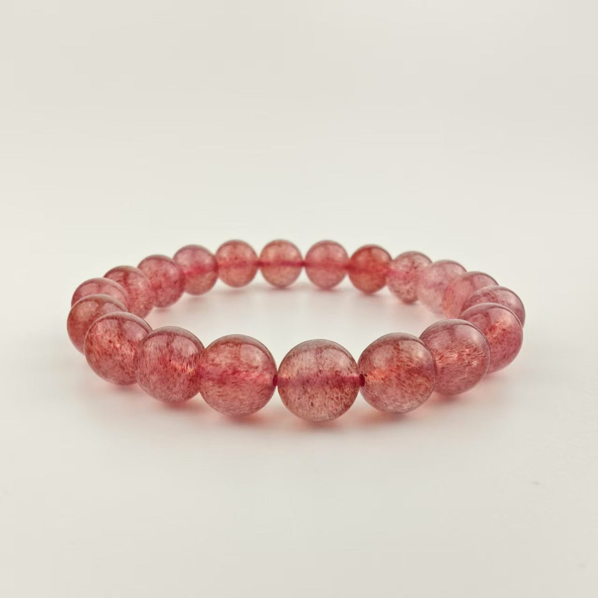 Rose Quartz Crystal Bracelet – Natural Pink Gemstone for Love, Self-Healing and Emotional Balance