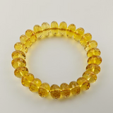 Citrine Crystal Bracelet – Natural Yellow Gemstone for Abundance, Confidence and Positive Energy
